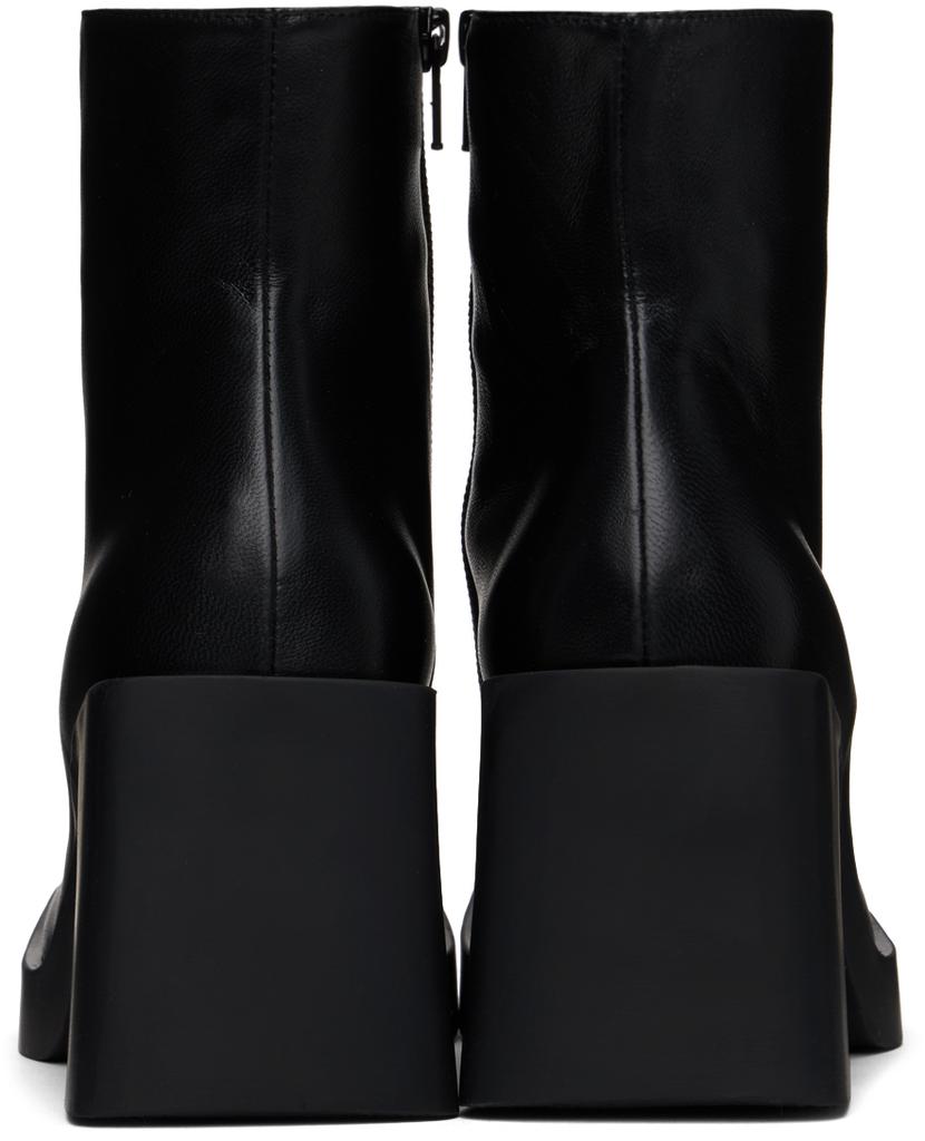【関税込み】Justine Clenquet ブラック Raya ブーツ Justine Clenquet Black Raya Boots - Shoes - BeyondStyle