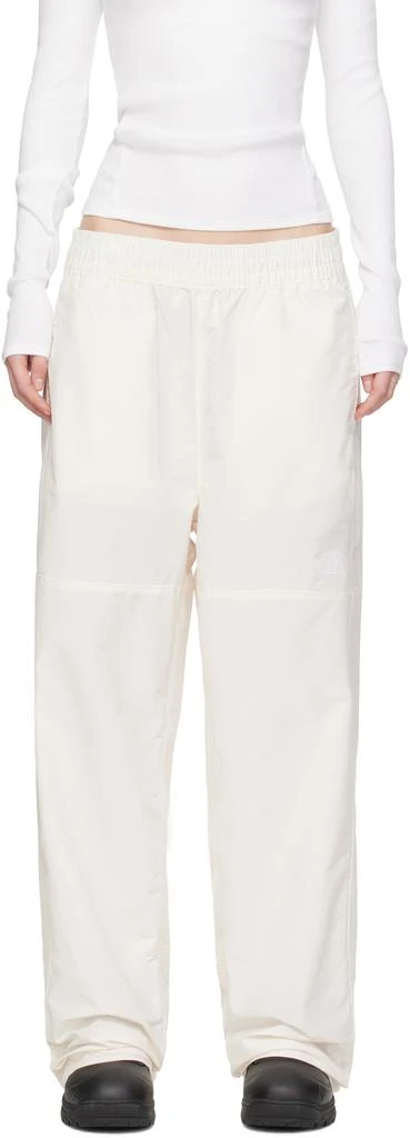 The North Face White TNF Easy Wind Track Pants 1