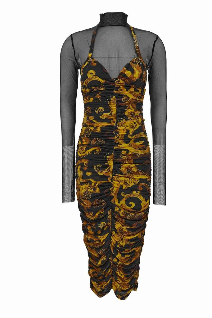 Versace Black Long Dress 1