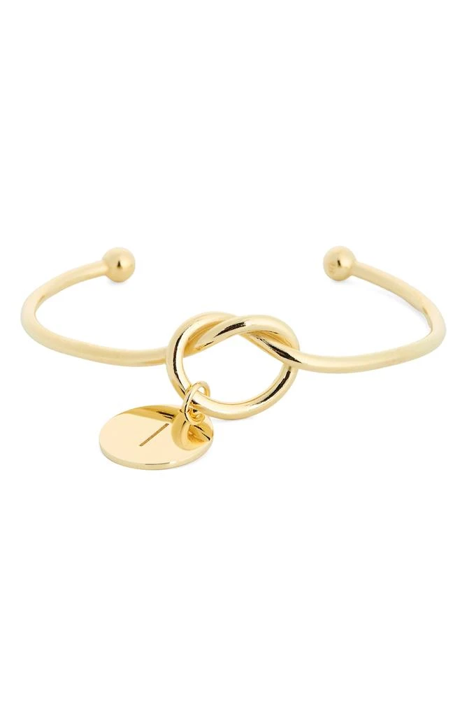 MESHMERISE Love Knot Initial Bracelet