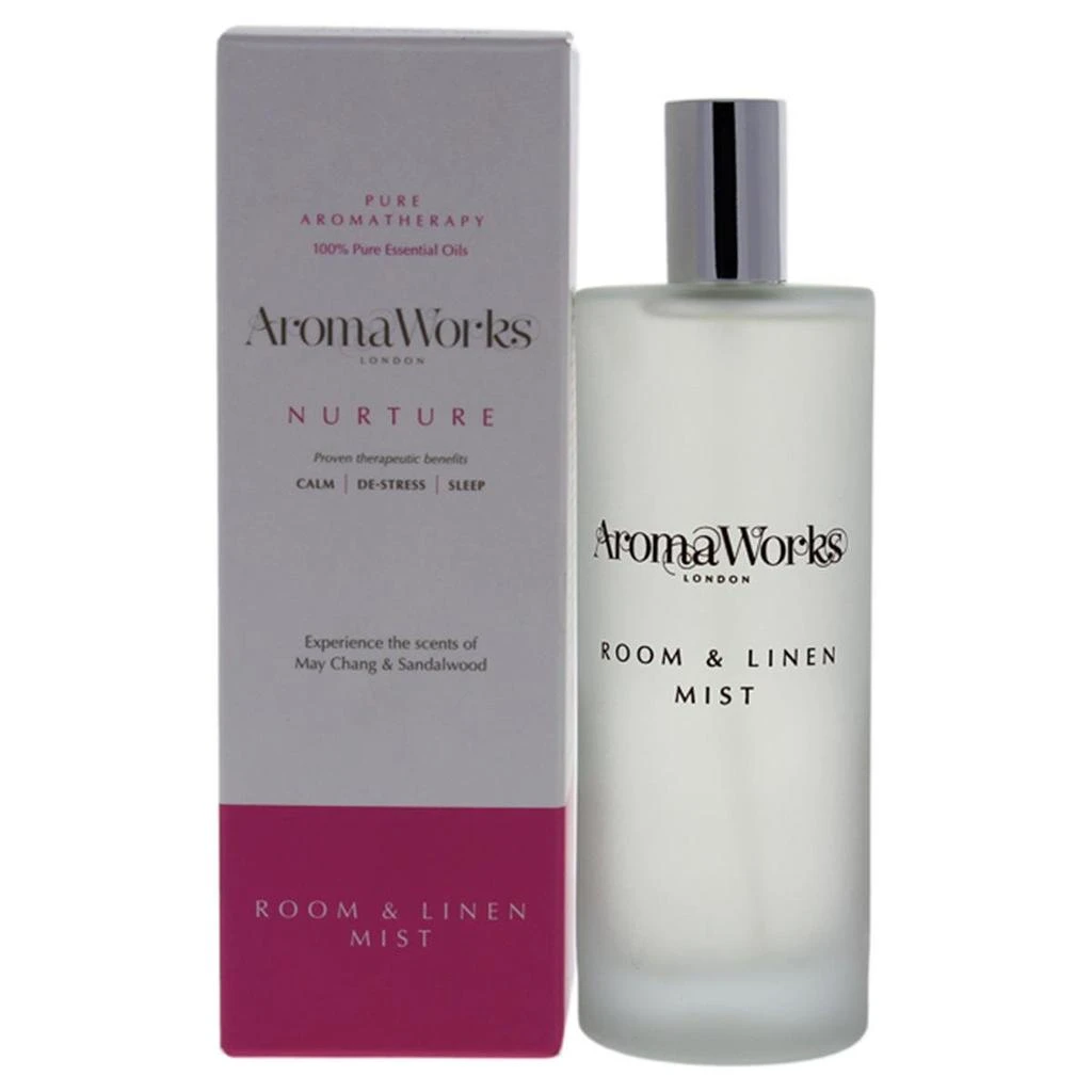 AromaWorks Nurture Mist Room Spray for Unisex - 3.4 oz 2