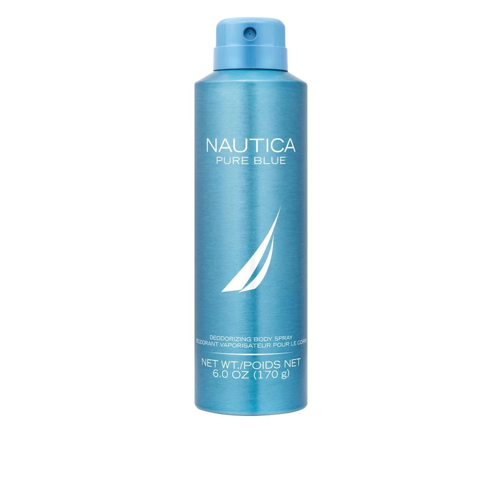 Nautica Mens Pure Blue 6 Oz. Deodorant Body Spray 1