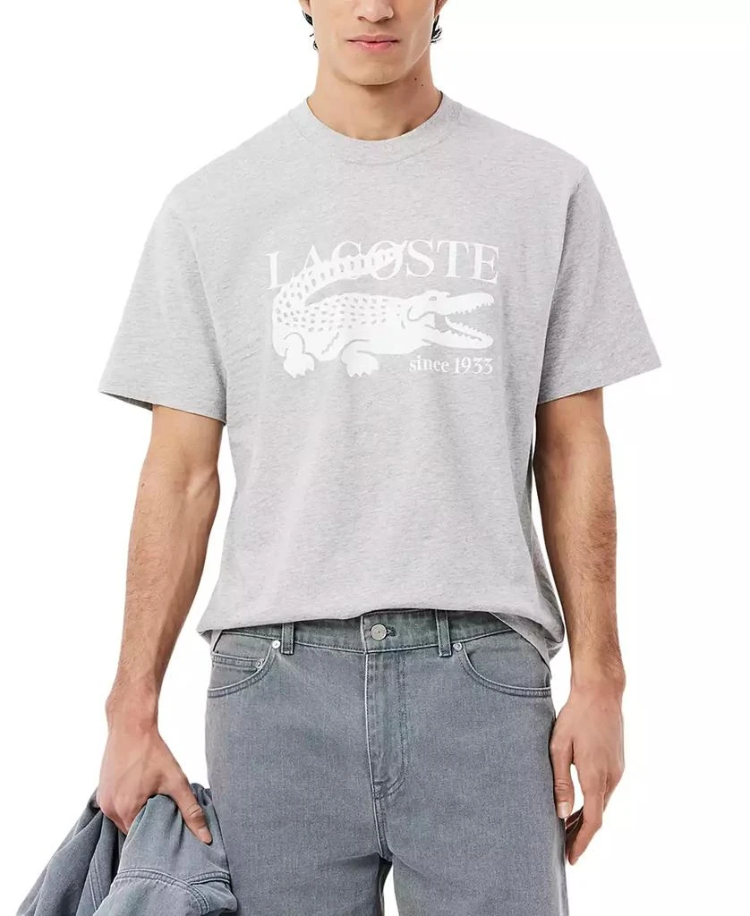 Lacoste Men's Classic-Fit Logo Crocodile Graphic T-Shirt 1