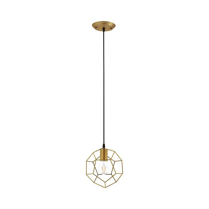 Modway Pique Gold Tone Metal Ceiling Fixture