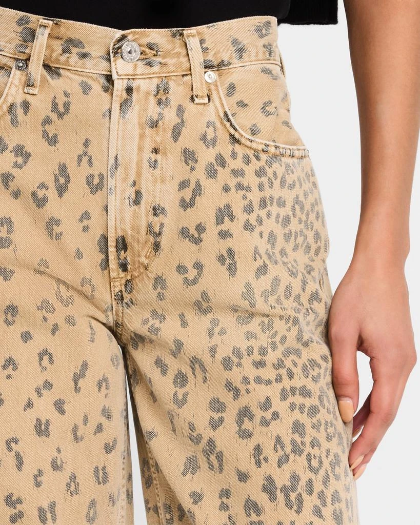 Citizens of Humanity Miro Cheetah-Print Relaxed Jeans 5