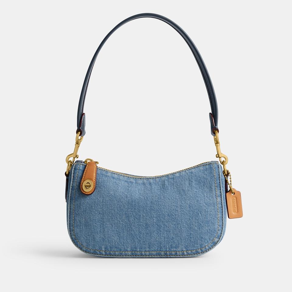 Coach Coach Swinger 20 Denim Bag