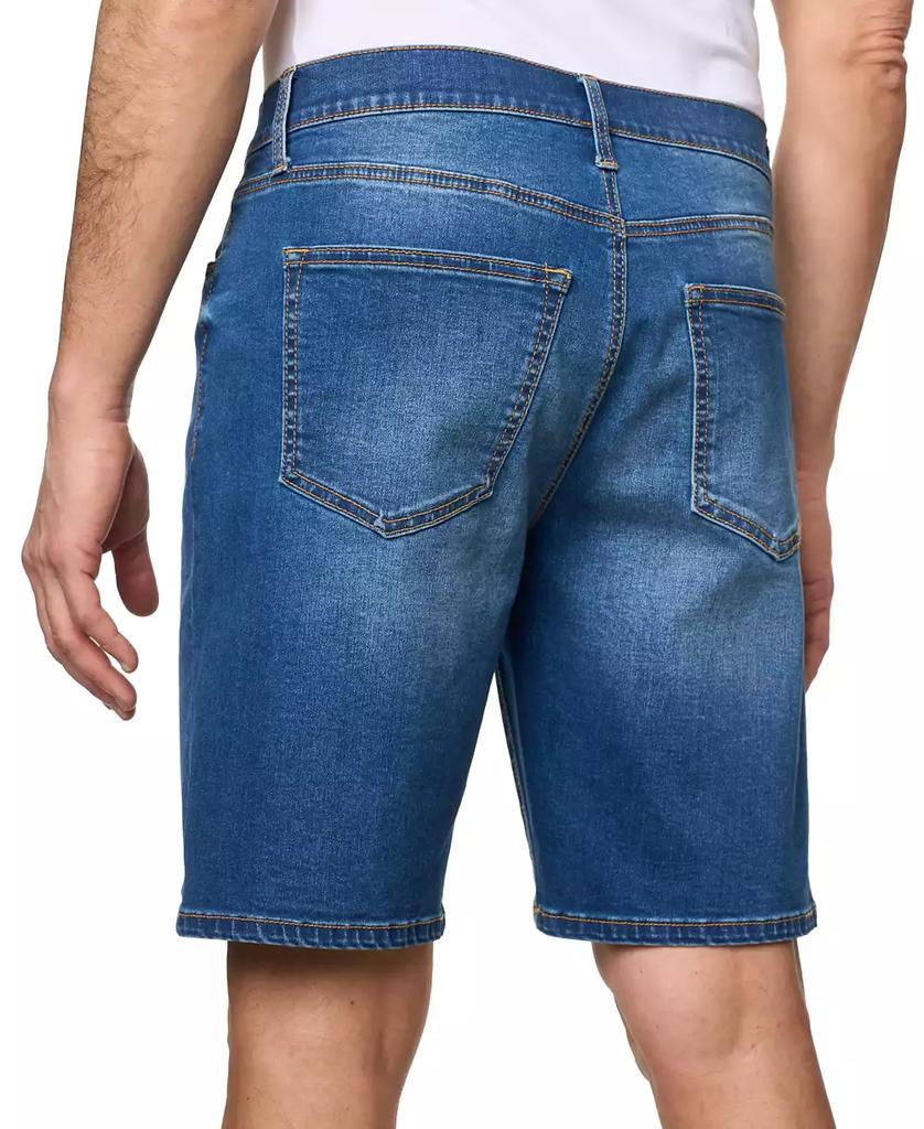 Lazer Men's Arden Slim-Fit Stretch 9-1/2" Denim Shorts