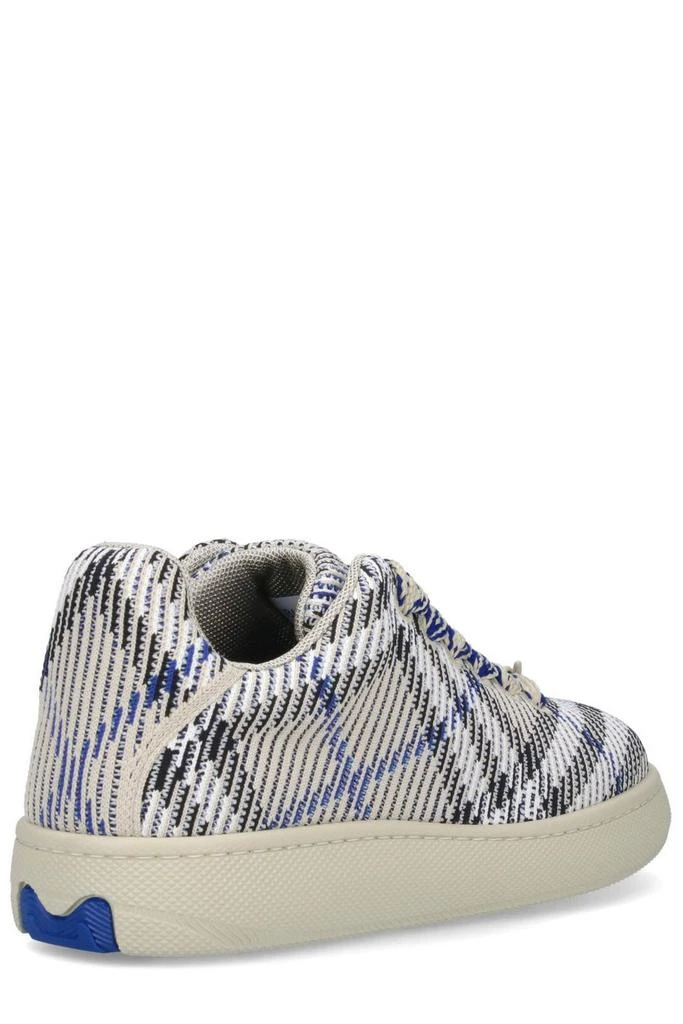 Burberry Burberry Box Checked Lace-Up Sneakers 4