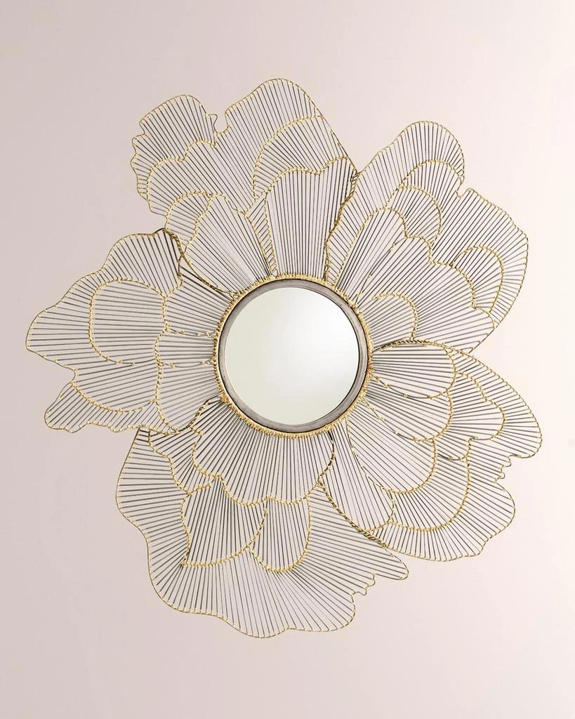 Global Views Iron Poppy Mirror