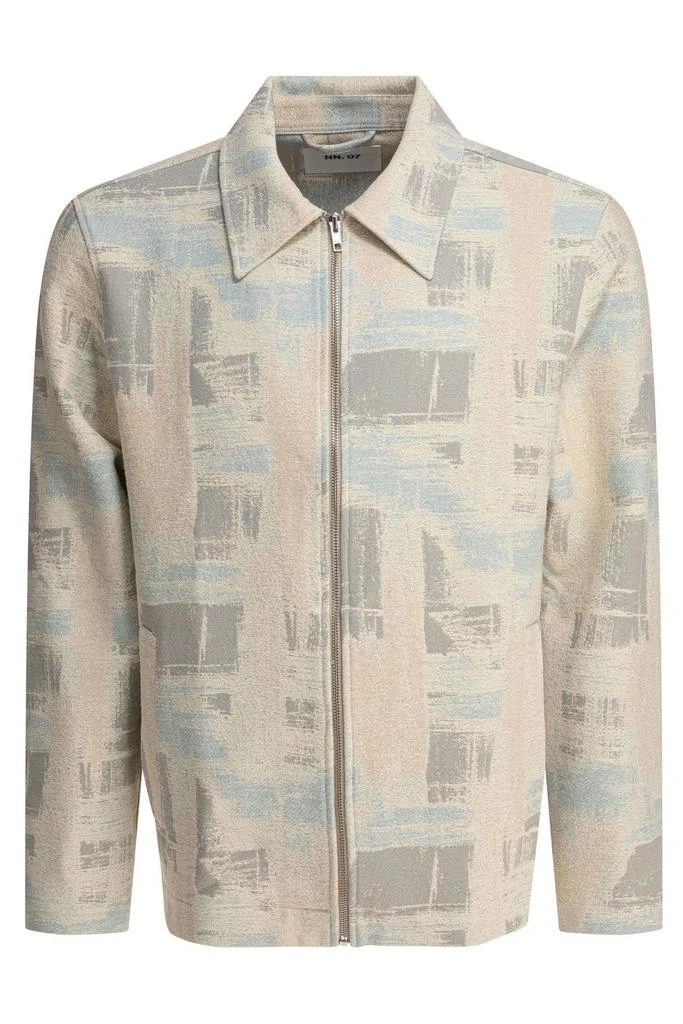 NN07 Nn.07 Patterned Welt Pocket Jacket 1