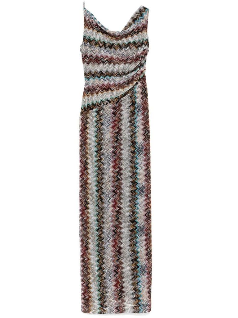 Missoni Missoni Zig Zag Motif Long Dress