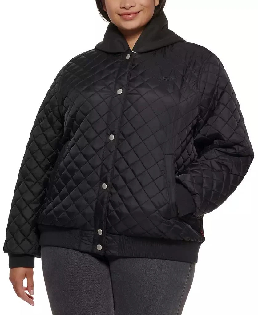 Levi's Plus Size Quilted Bomber Jacket 1