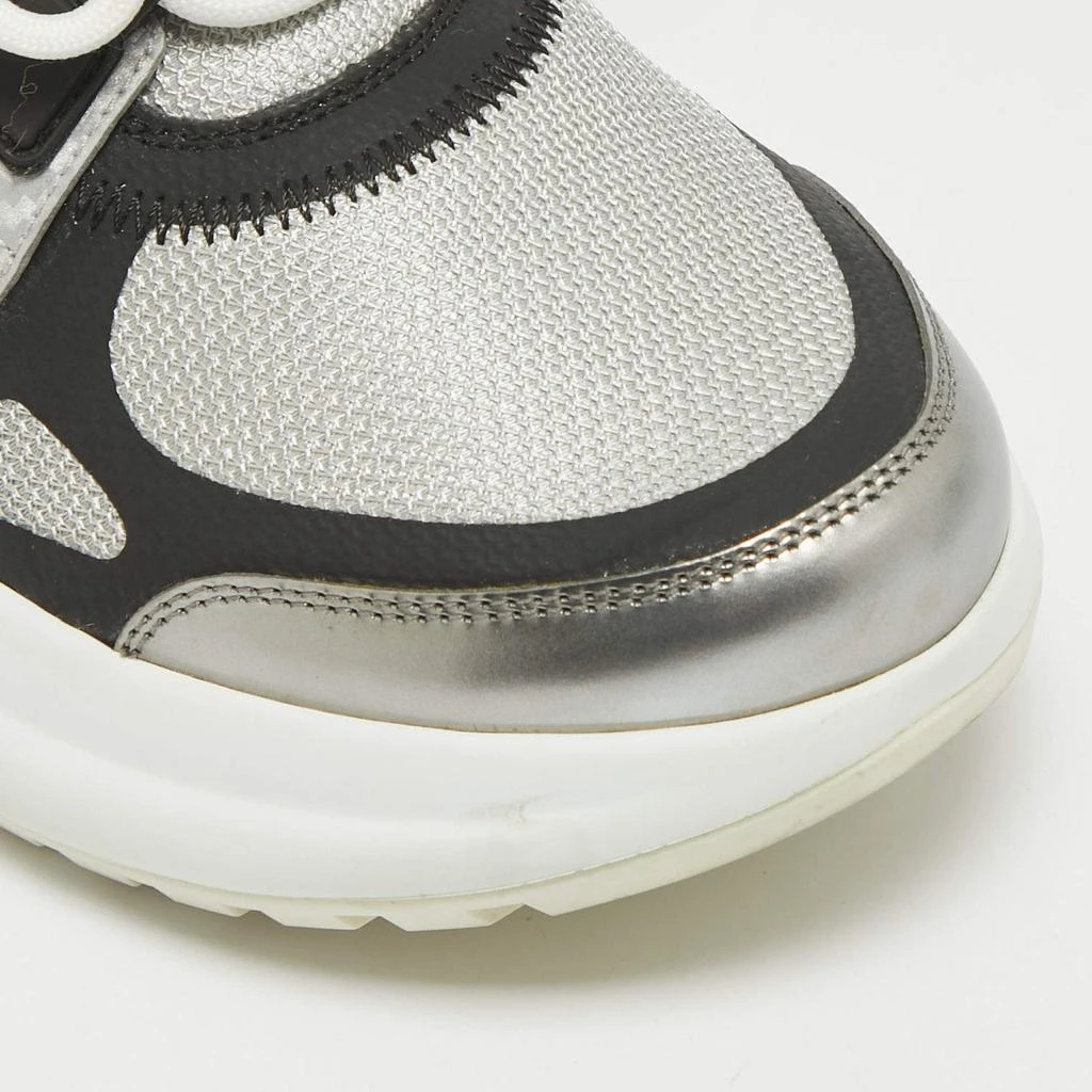 Louis Vuitton Louis Vuitton Grey/Black Canvas and Leather Archlight Low Top Sneakers Size 36 7