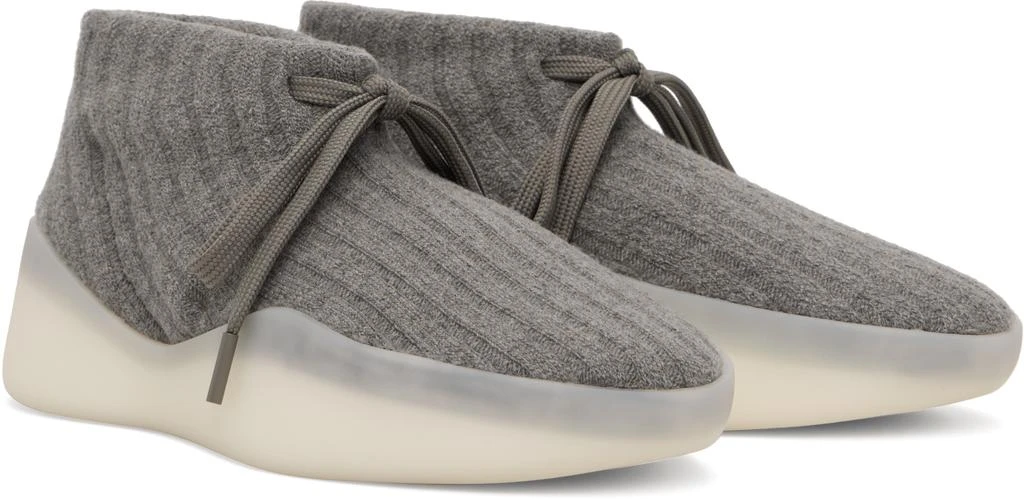 Fear of god Gray Knit Sneakers 4
