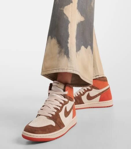 NIKE Air Jordan 1 Retro suede sneakers 4