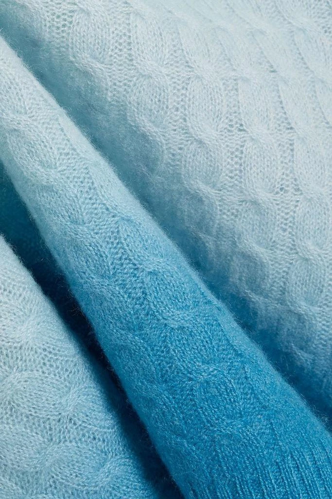 Naadam Dégradé cable-knit cashmere sweater 4