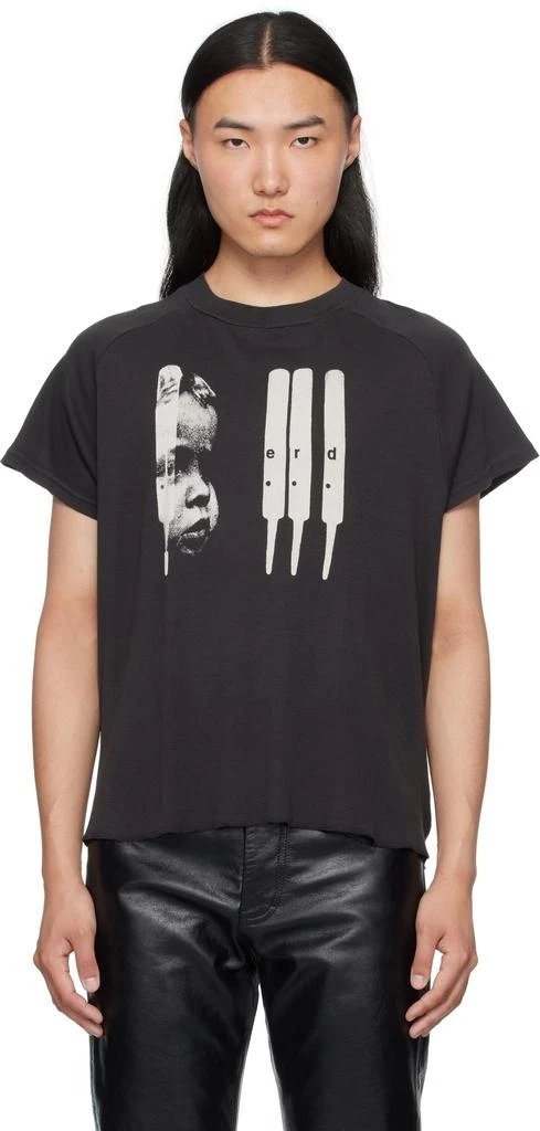 Enfants Riches Deprimes Black 'ERD' Baby Raglan T-shirt 1