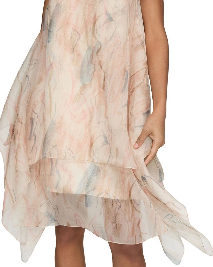 Lafayette 148 New York Silk Handkerchief Hem Dress 3