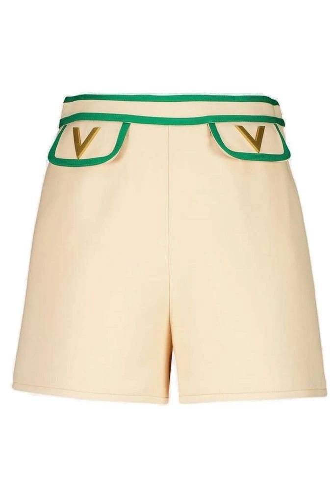 Valentino Valentino Logo Plaque Shorts 1