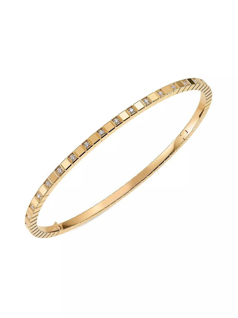 Chopard Ice Cube 18K Yellow Gold &amp; Diamond Bangle 1