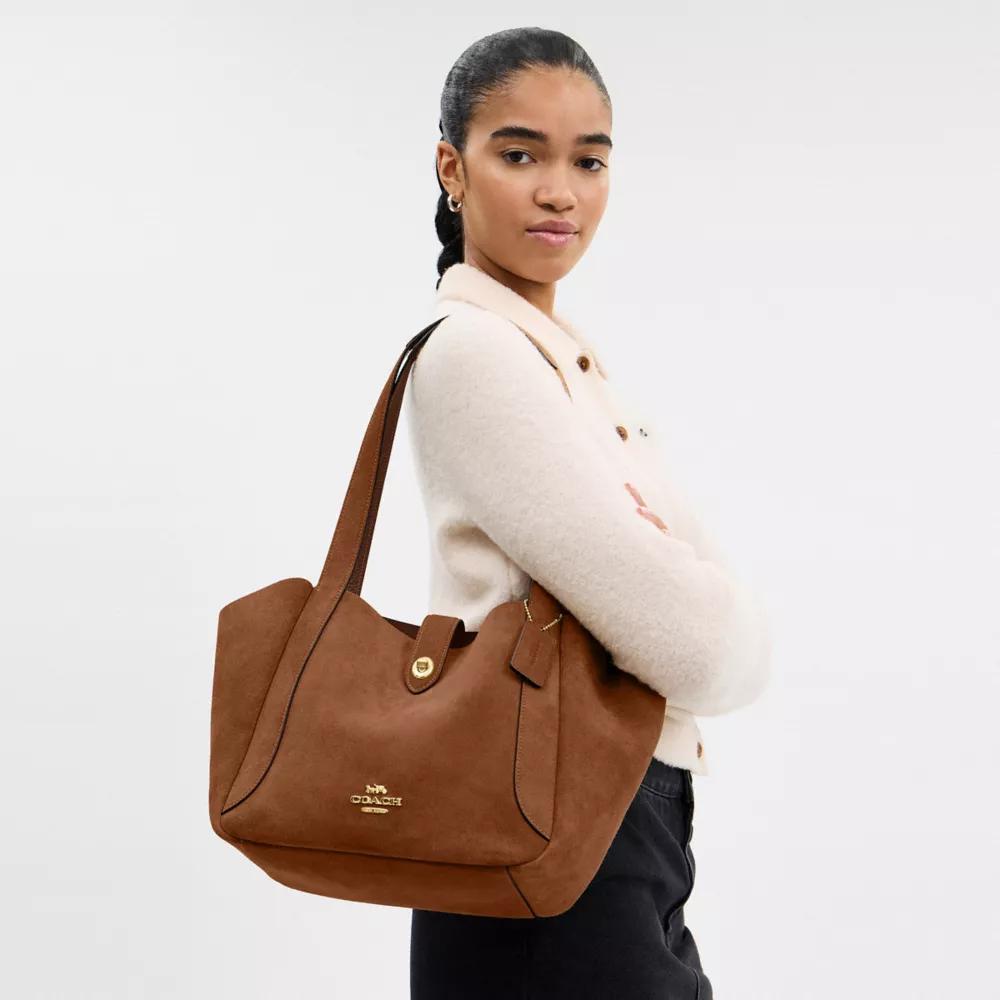 Coach Hadley Turnlock Tote Bag