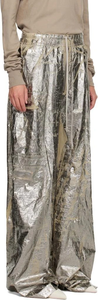 Rick Owens Silver Concordians Double Jumbo Belas Cargo Pants 2