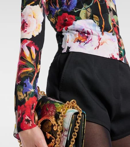 Dolce
Gabbana Floral silk cardigan 5