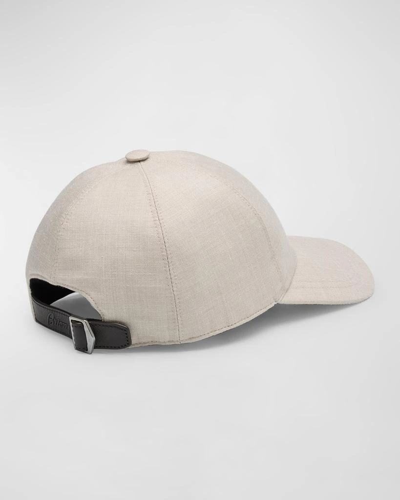 Brioni Men's Cashmere Baseball Cap 3