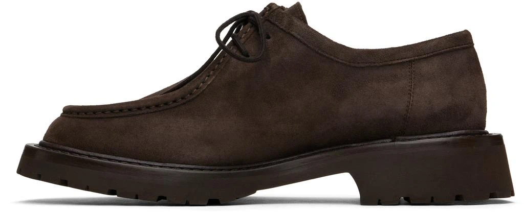 LEGRES Brown New Lace-Up Derbys 3