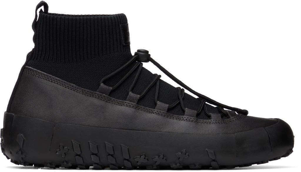 Lemaire Black Vibram Wrap On Sneakers 1