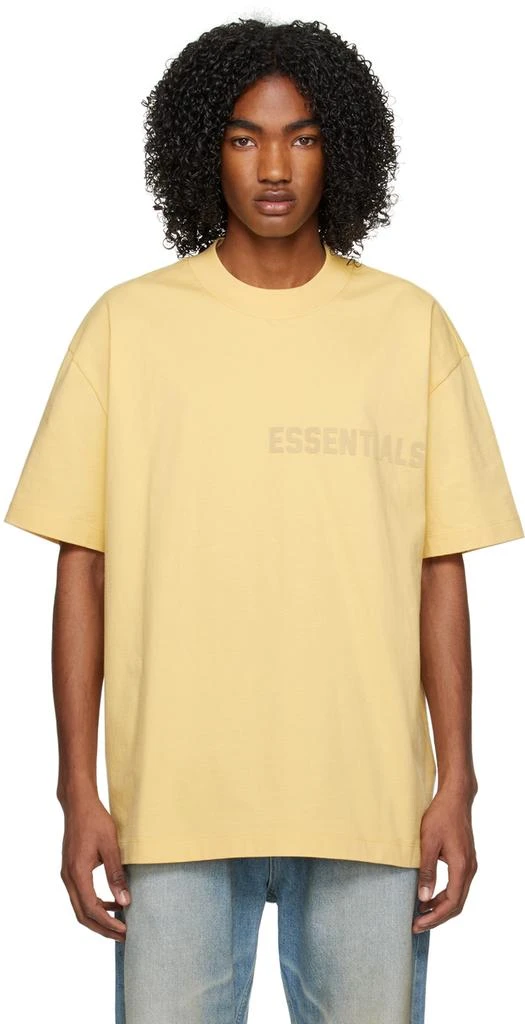 Fear of God ESSENTIALS SSENSE Exclusive Yellow T-Shirt 1