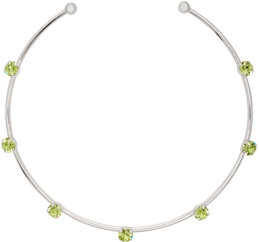 Justine Clenquet Silver Evie Necklace - JEWELRY - BeyondStyle