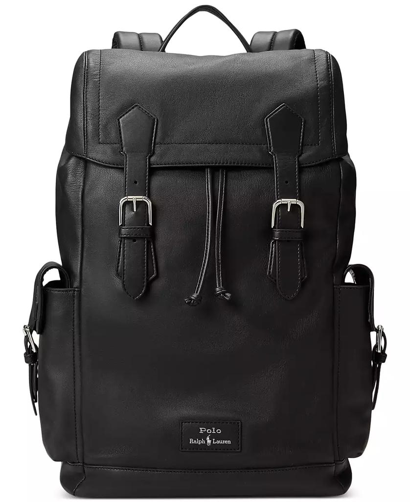 Ralph Lauren Men's Smooth Leather Backpack