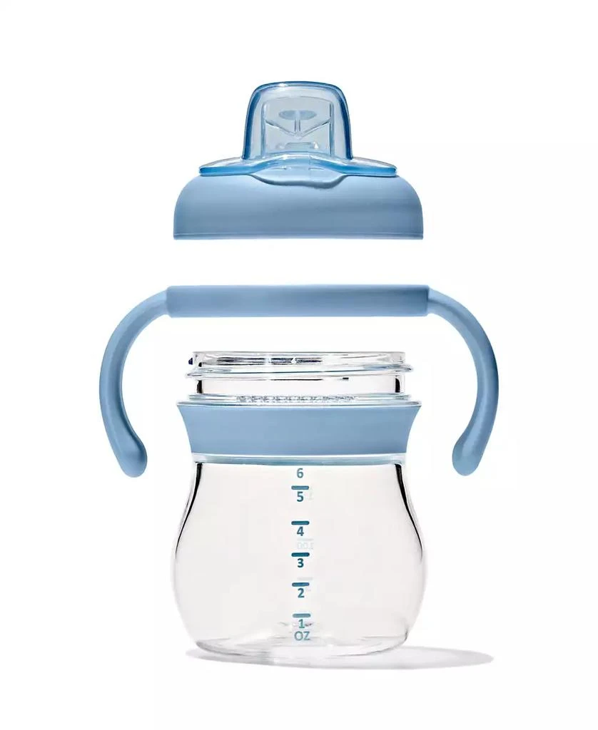 OXO Tot Transitions Soft Spout 6 Oz Sippy Cup with Removable Handles 9