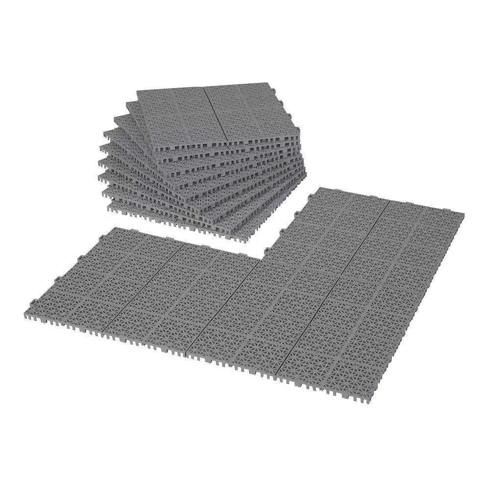 Streamdale Furniture Streamdale Anti-Slip Interlocking Deck Tiles (12 Pack) 9