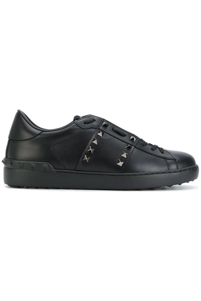 フラットシューズ VALENTINO Two-tone leather Valet Du Roe ballerinas Valentino Garavani Two-tone Leather Valet Du Roe Ballerinas