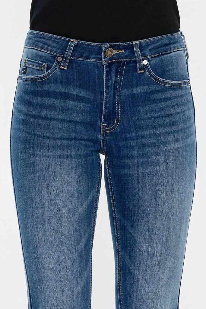 KanCan Kancan - Petite Mid Rise Flare Jeans 4