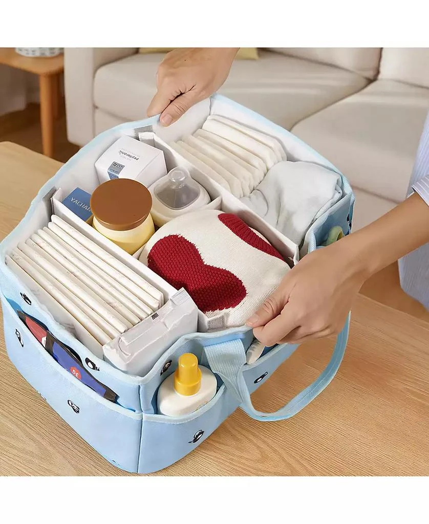 Sunveno Portable Diaper Caddy Organizer 2