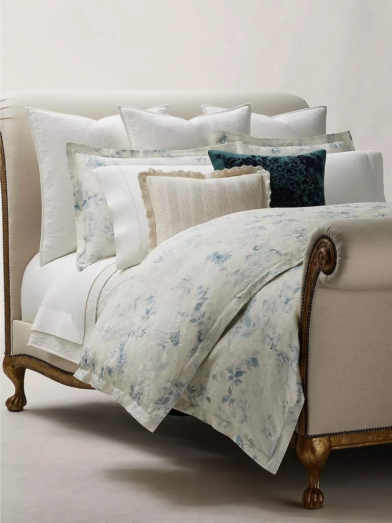 Ralph Lauren Estelle Pointelle Throw Pillow 2