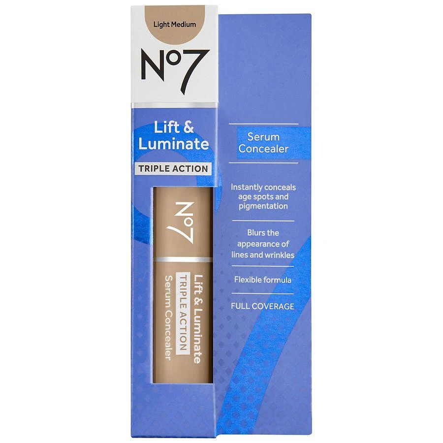 No7 Lift & Luminate Triple Action Serum Concealer 4