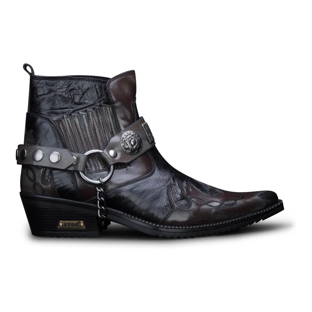 Etor Ankle Cowboy Real Leather Wincklepickers Boots