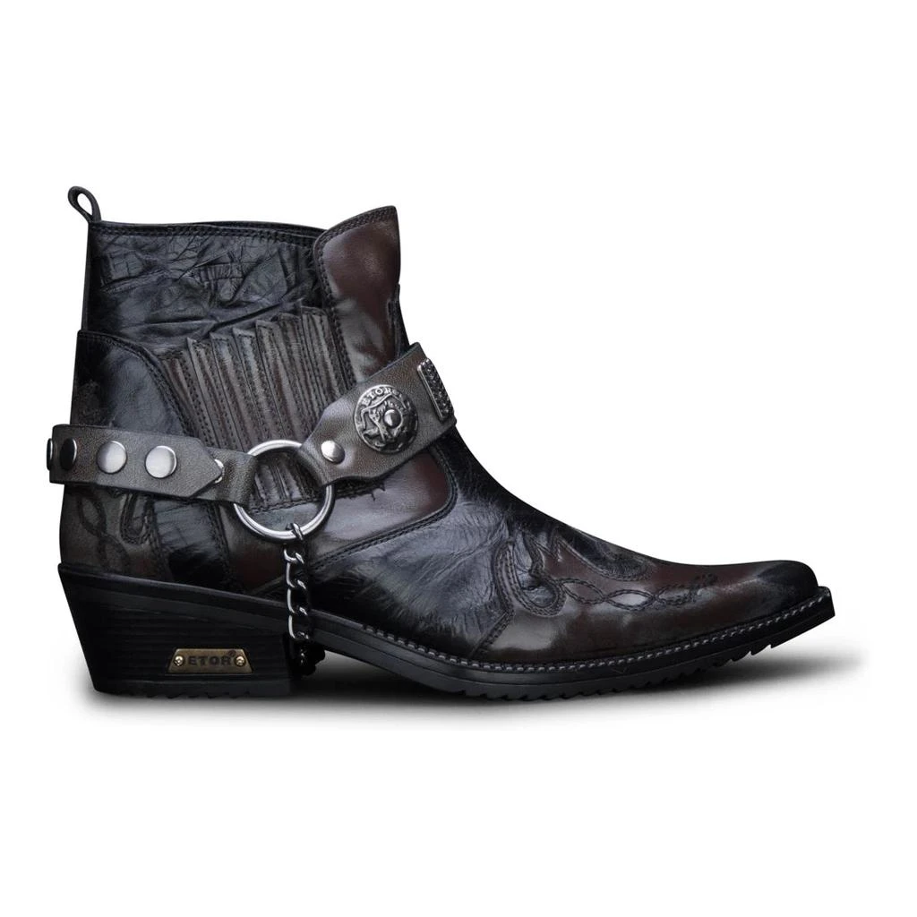 Etor Ankle Cowboy Real Leather Wincklepickers Boots 1
