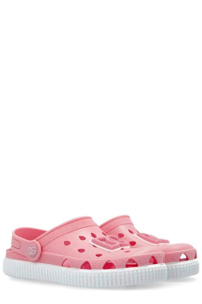 Dolce & Gabbana Dolce & Gabbana Kids DG Logo Slip-On Sandals 2