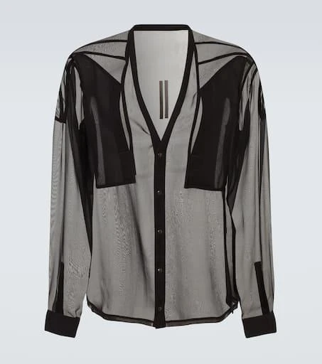 Rick Owens Sheer silk shirt 1