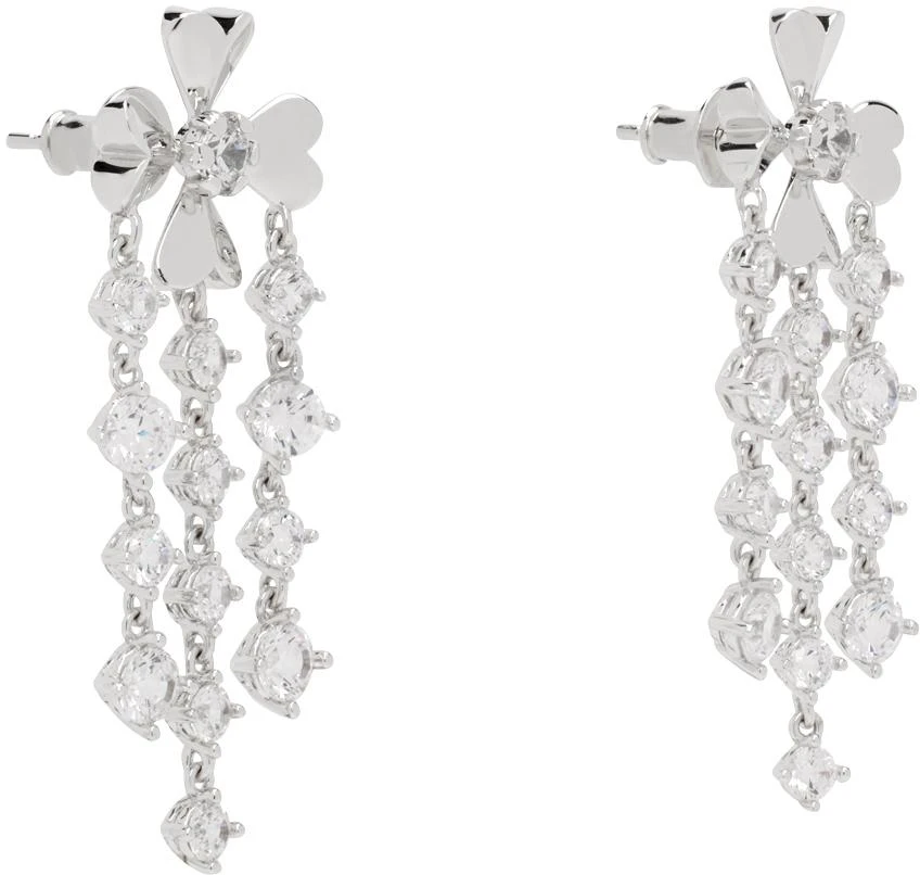 Shushu/Tong Silver YVMIN Edition Flower Fringes Earrings 2