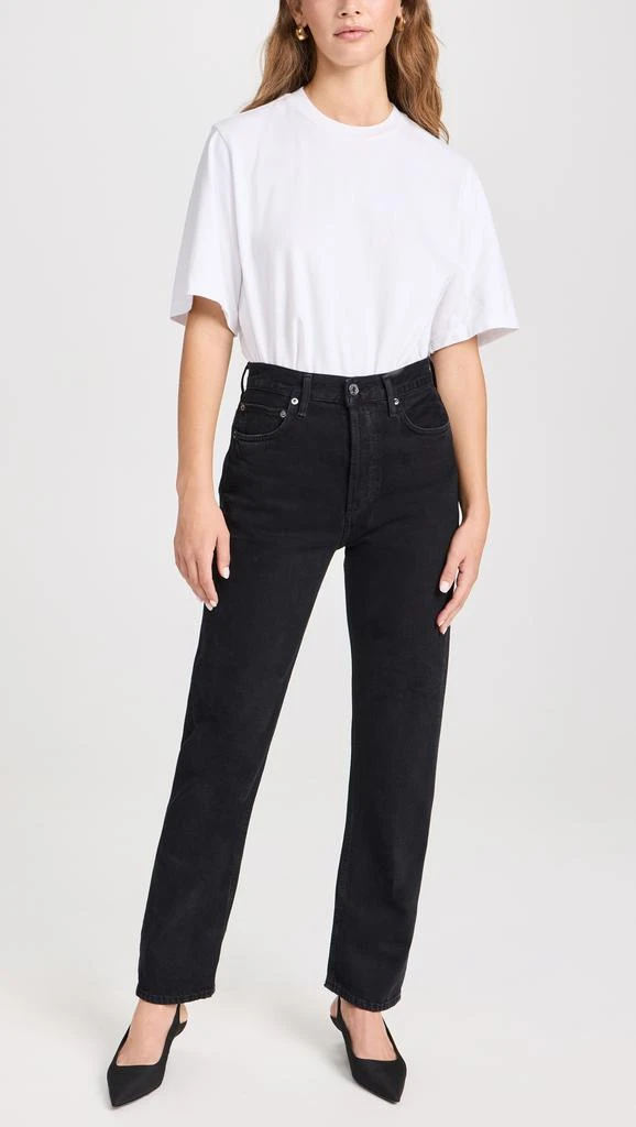 AGOLDE 90s Pinch Waist: High Rise Straight Jeans 4