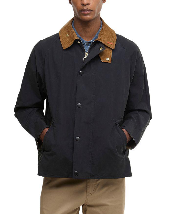 Barbour Newbury Regular Fit Waxed Jacket - Jackets - Free Shipping