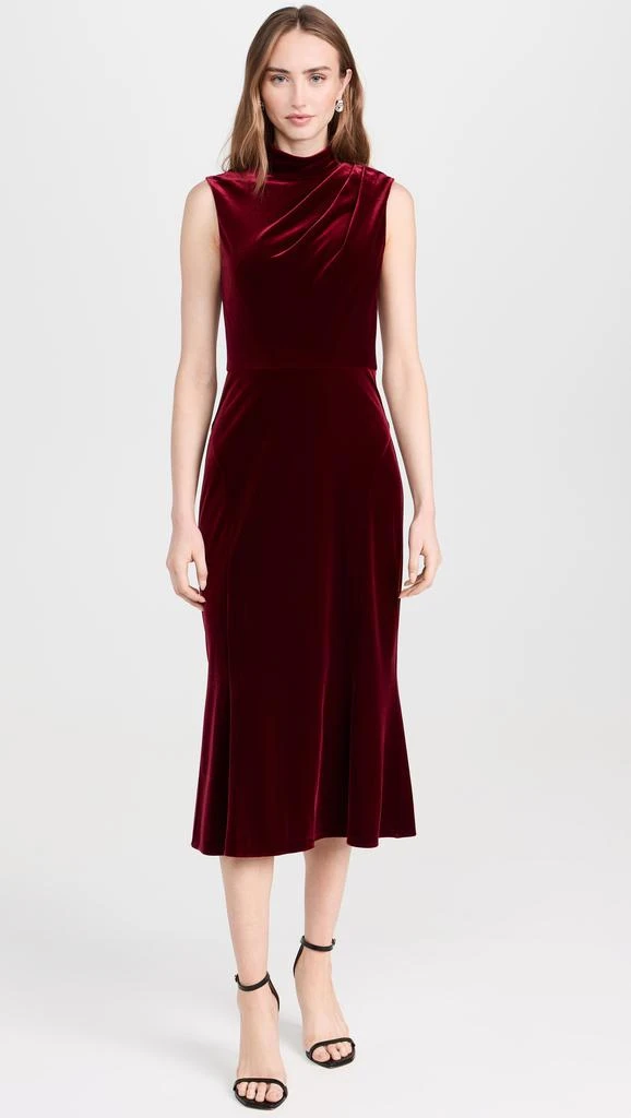 Shoshanna Audrey Velvet Dress 6