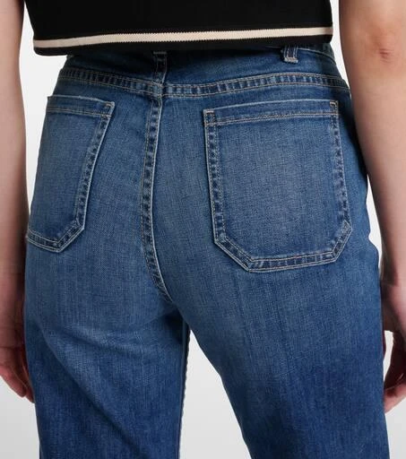 Nili Lotan Terrell high-rise bootcut jeans 6