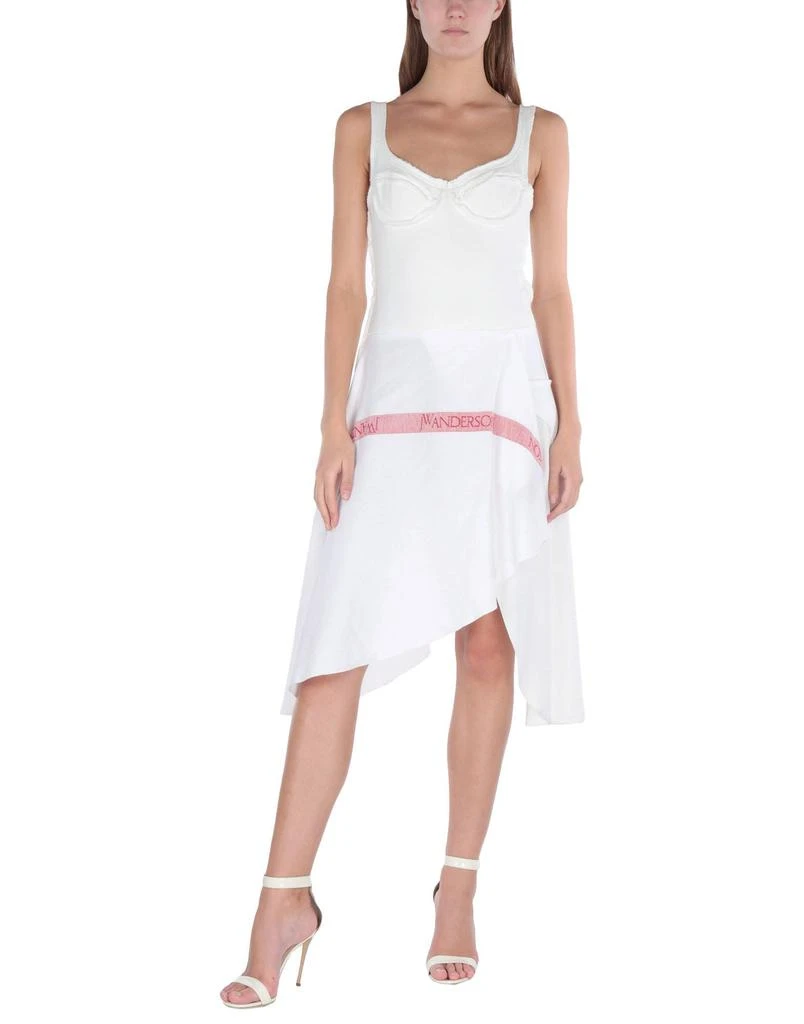 Jw Anderson Jw Anderson - Robe Midi - White - Femme 4